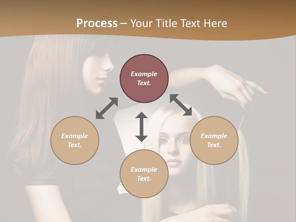 Hairdo Beautician Cosmetic PowerPoint Template