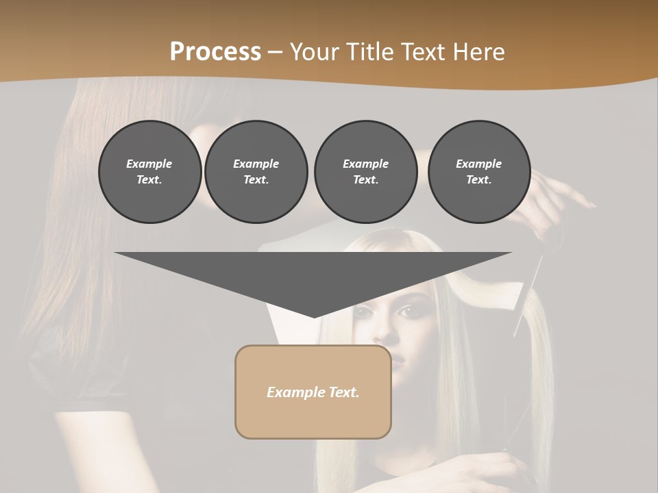 Hairdo Beautician Cosmetic PowerPoint Template