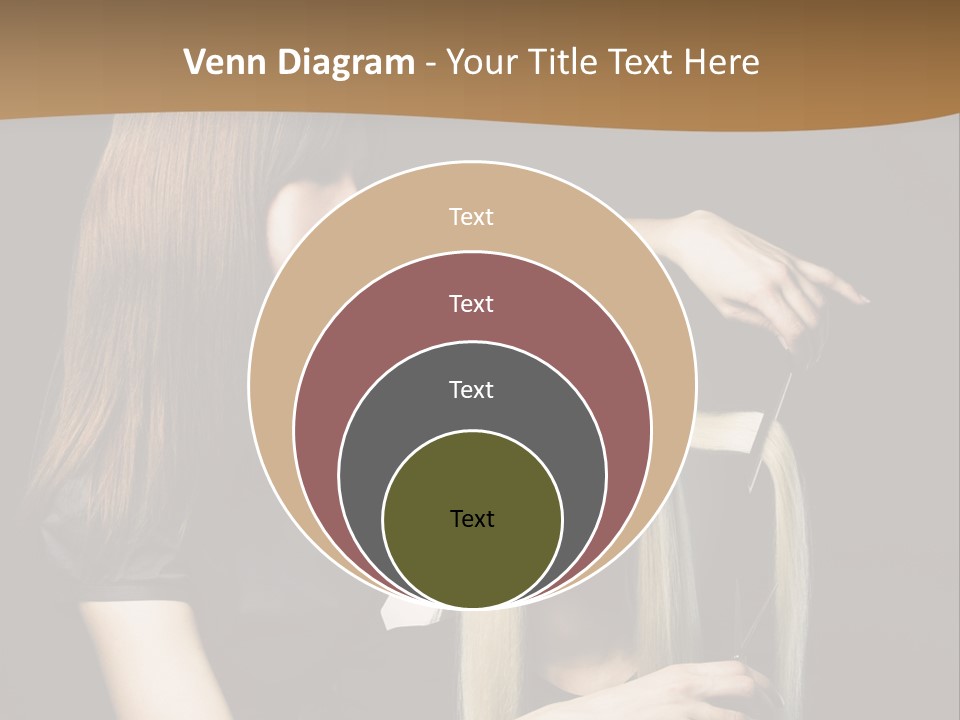 Hairdo Beautician Cosmetic PowerPoint Template