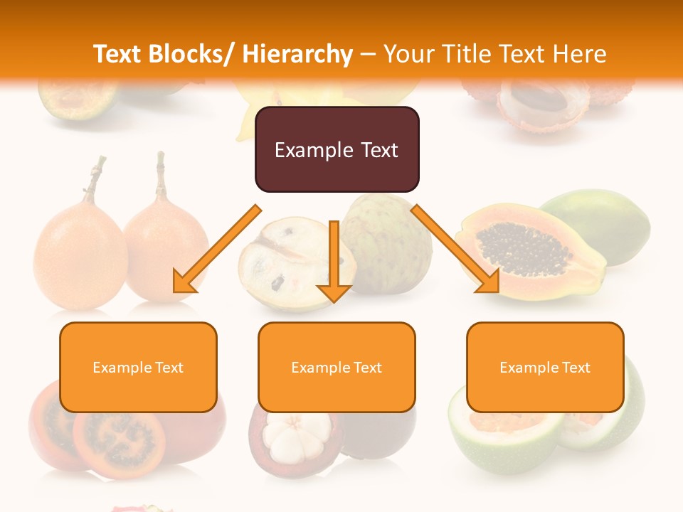Coconut Ingredient Feijoa PowerPoint Template
