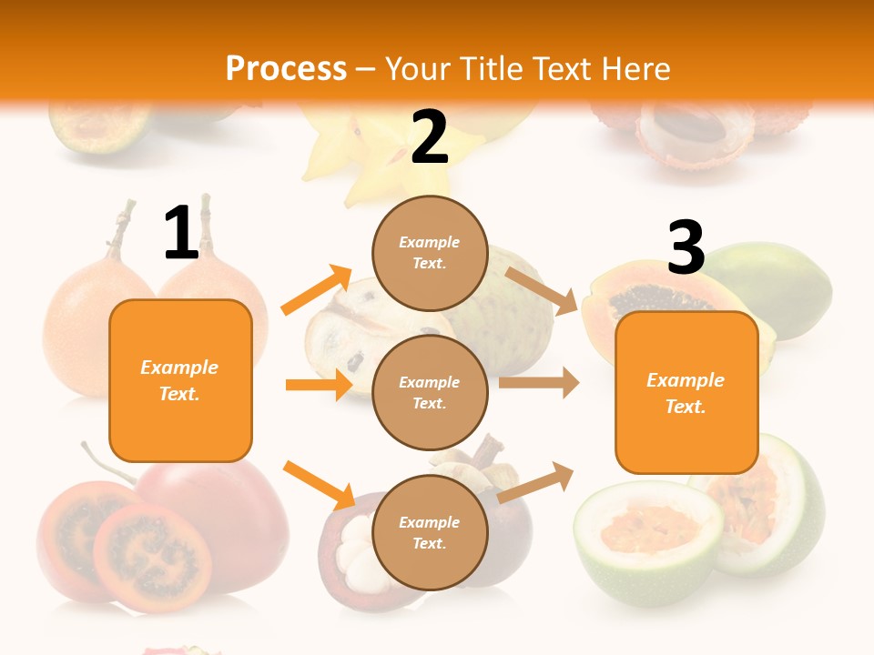 Coconut Ingredient Feijoa PowerPoint Template