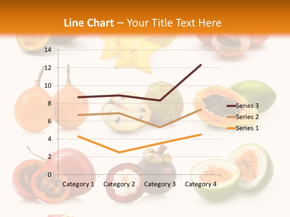 Coconut Ingredient Feijoa PowerPoint Template