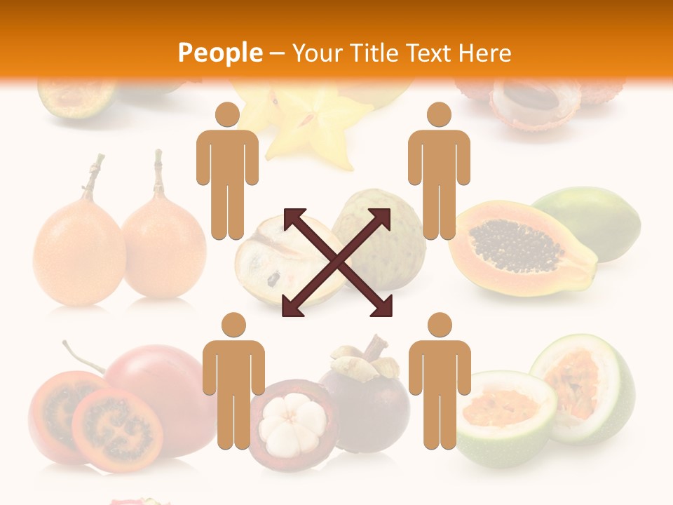 Coconut Ingredient Feijoa PowerPoint Template