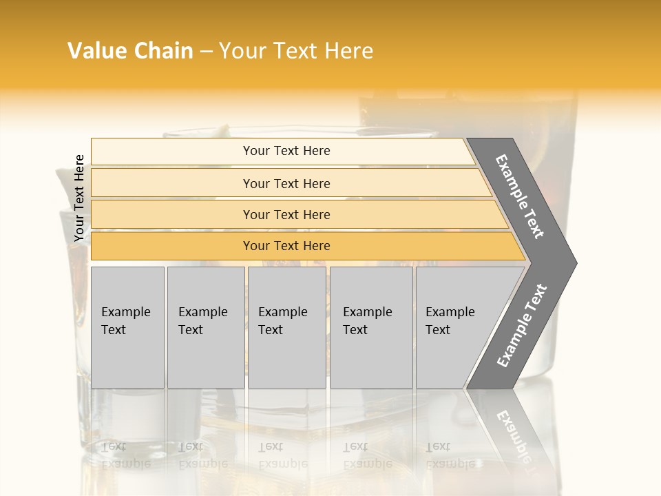 Cuba Libre Yellow Tequila PowerPoint Template