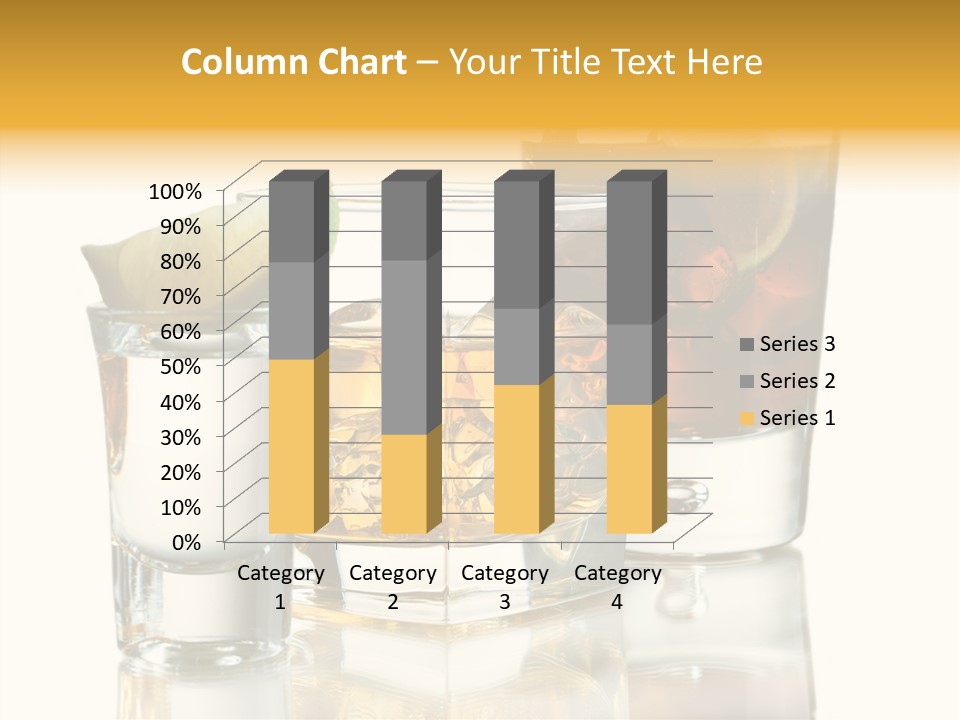 Cuba Libre Yellow Tequila PowerPoint Template