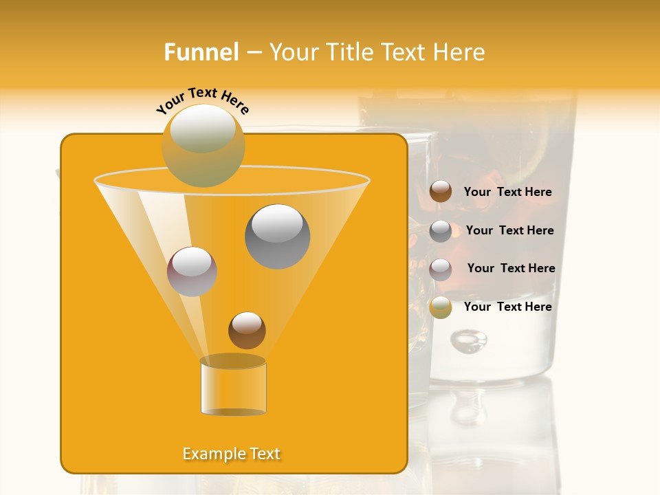 Cuba Libre Yellow Tequila PowerPoint Template