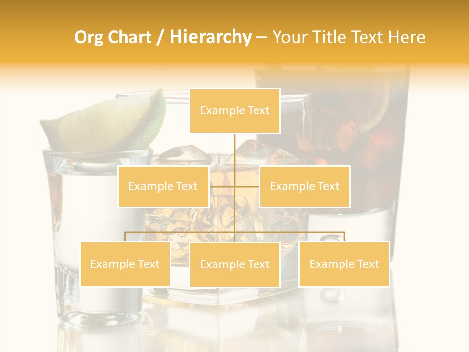 Cuba Libre Yellow Tequila PowerPoint Template