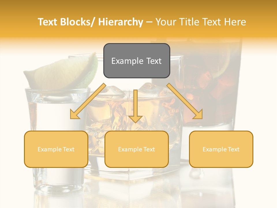 Cuba Libre Yellow Tequila PowerPoint Template