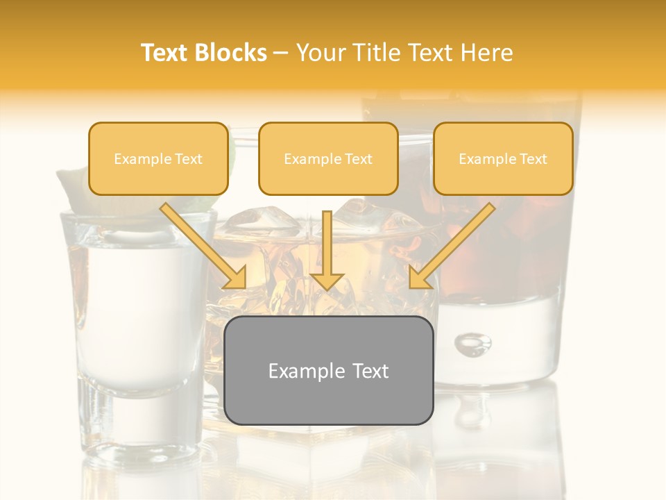 Cuba Libre Yellow Tequila PowerPoint Template