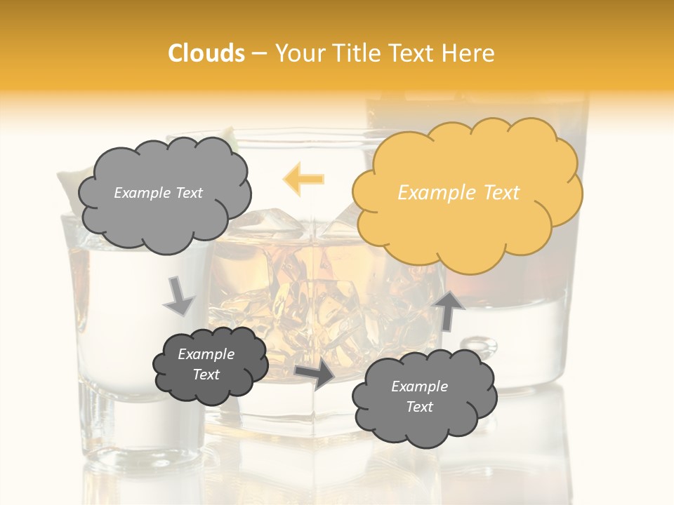 Cuba Libre Yellow Tequila PowerPoint Template