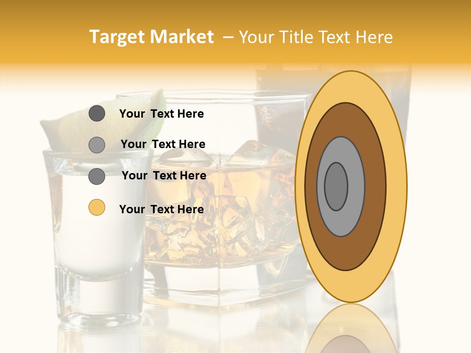 Cuba Libre Yellow Tequila PowerPoint Template