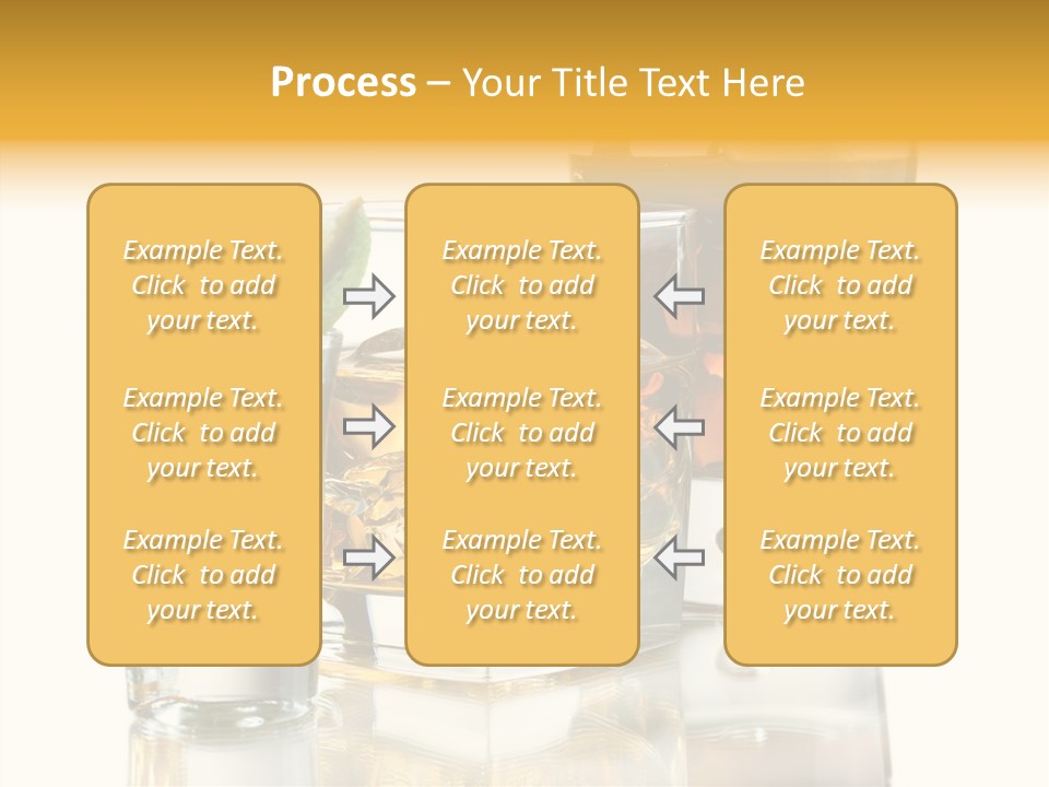 Cuba Libre Yellow Tequila PowerPoint Template