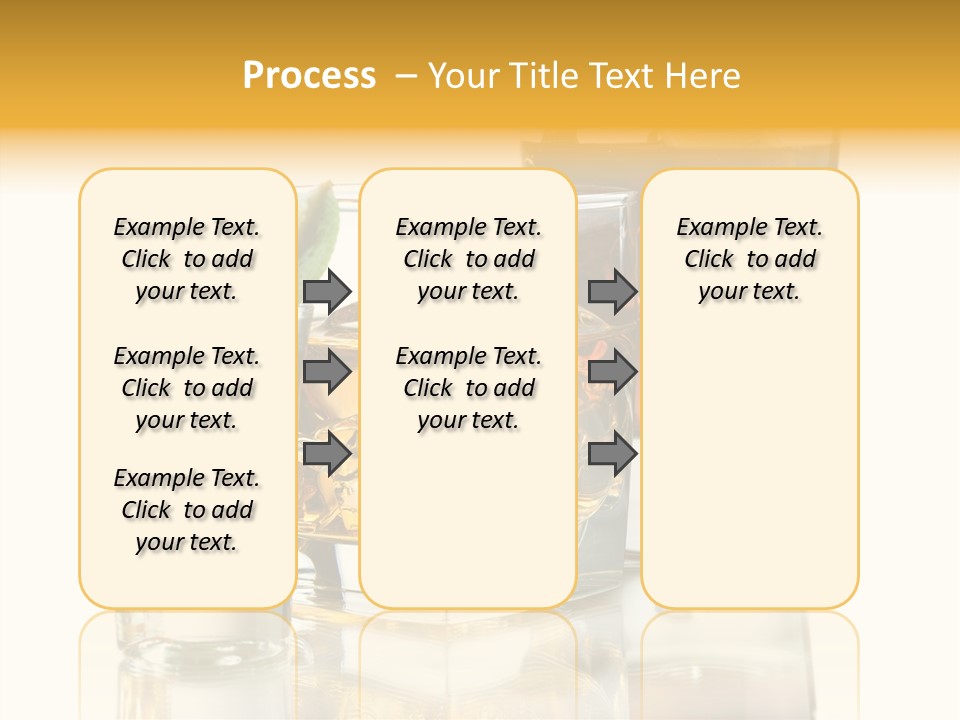 Cuba Libre Yellow Tequila PowerPoint Template