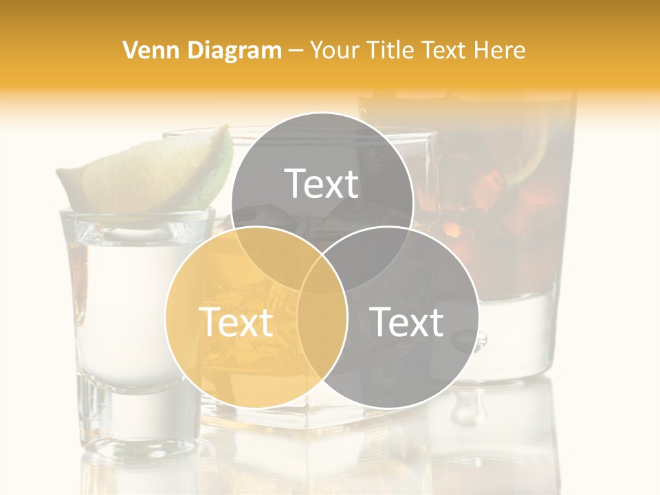 Cuba Libre Yellow Tequila PowerPoint Template
