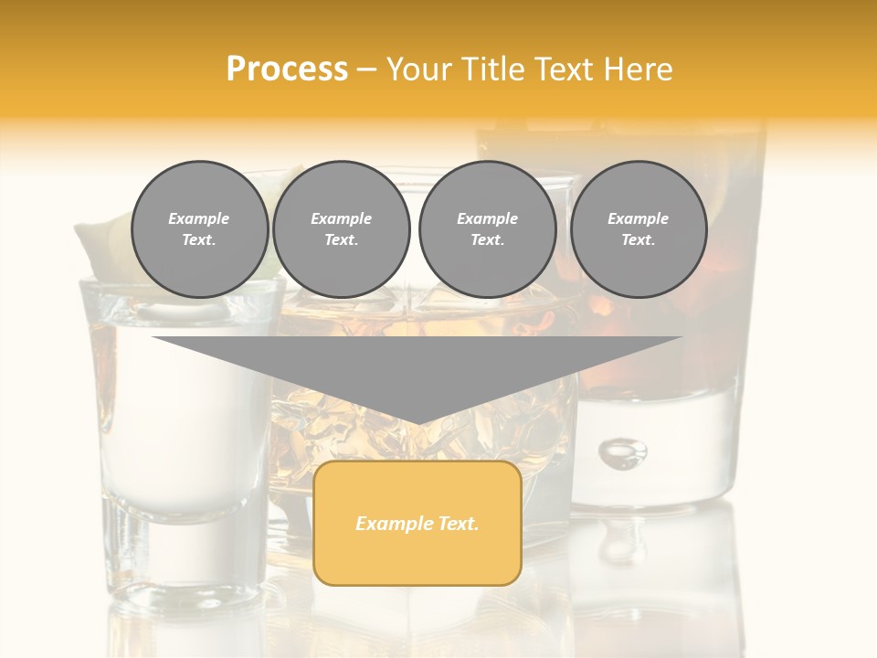 Cuba Libre Yellow Tequila PowerPoint Template