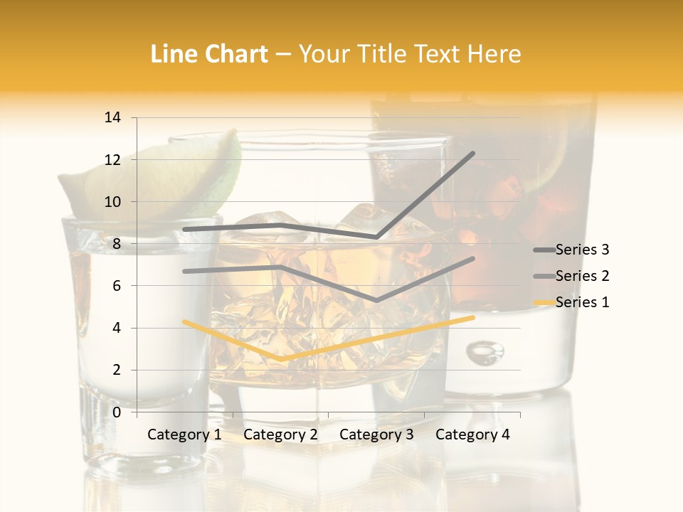 Cuba Libre Yellow Tequila PowerPoint Template