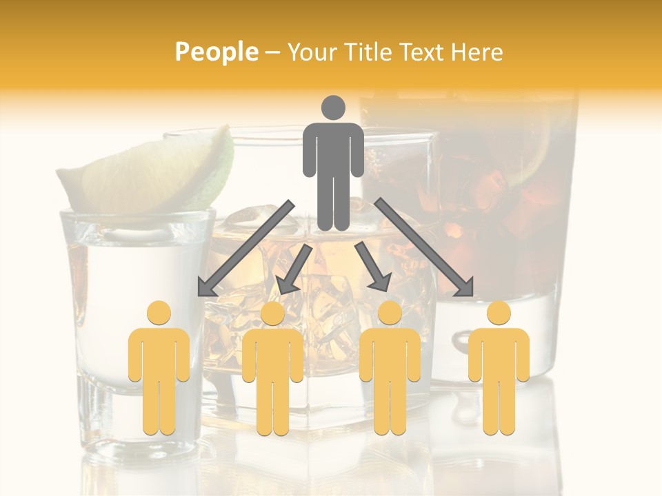 Cuba Libre Yellow Tequila PowerPoint Template