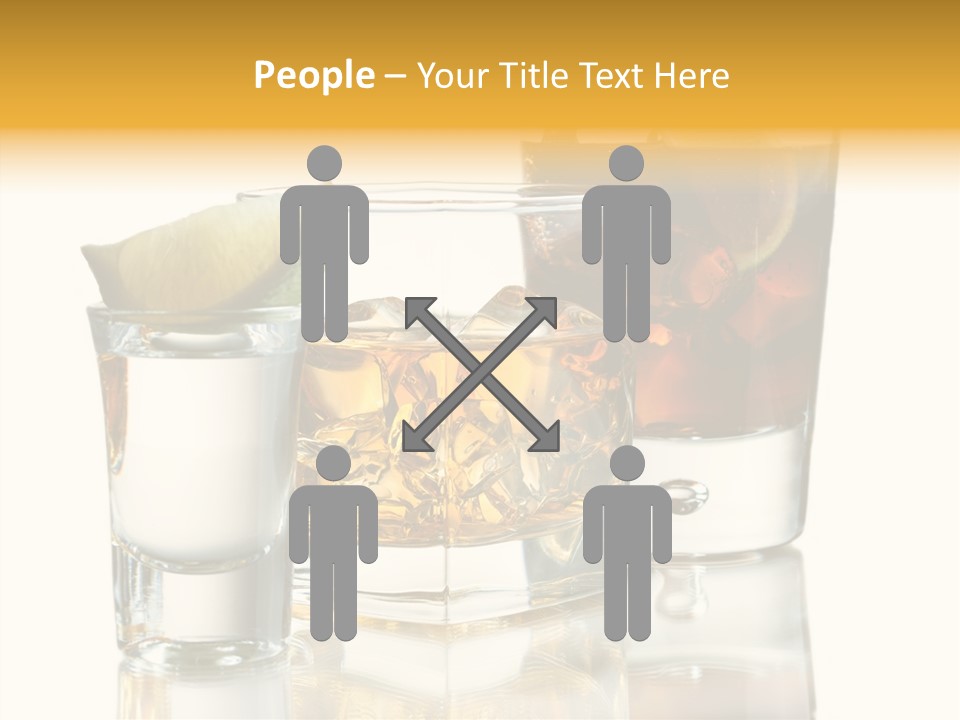 Cuba Libre Yellow Tequila PowerPoint Template