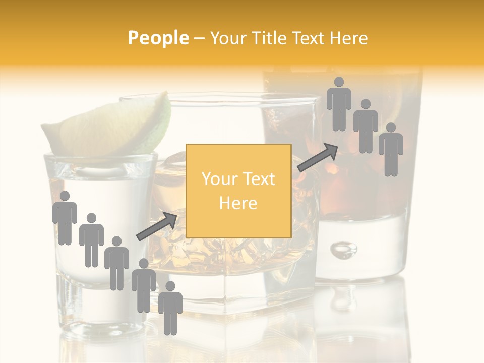 Cuba Libre Yellow Tequila PowerPoint Template