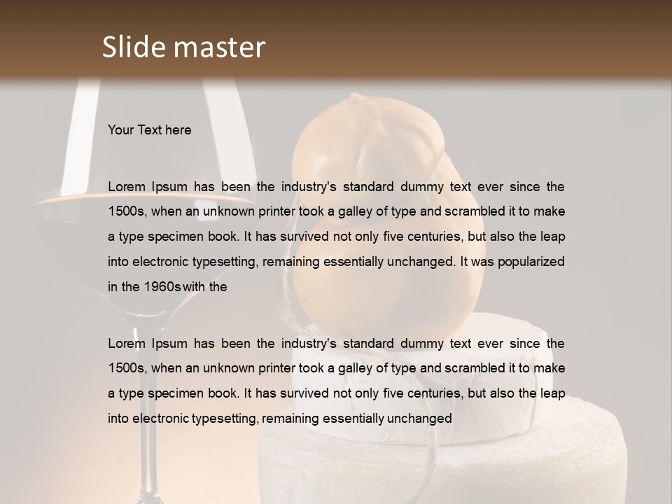 Farm Red Pepper PowerPoint Template