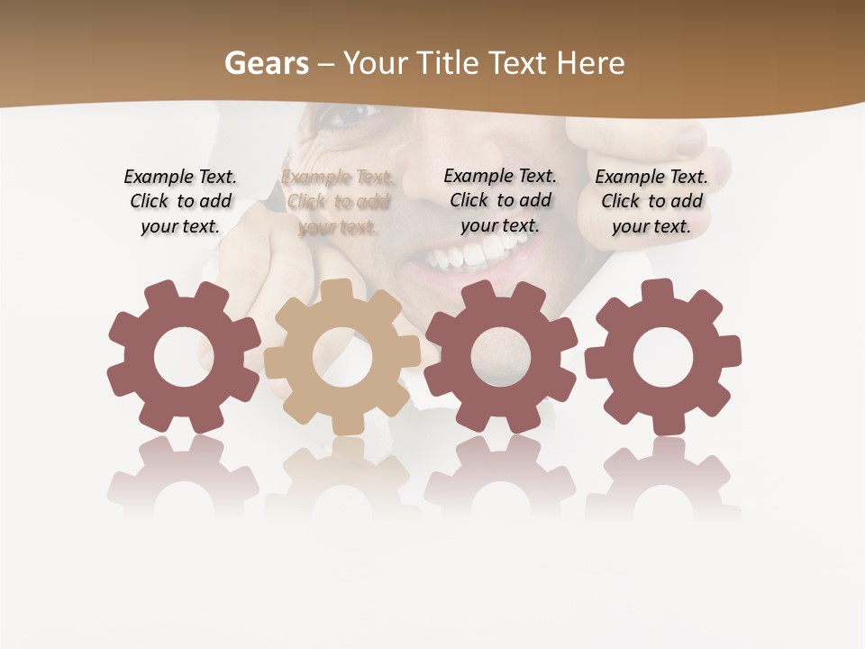 Curious Happy Handsome PowerPoint Template