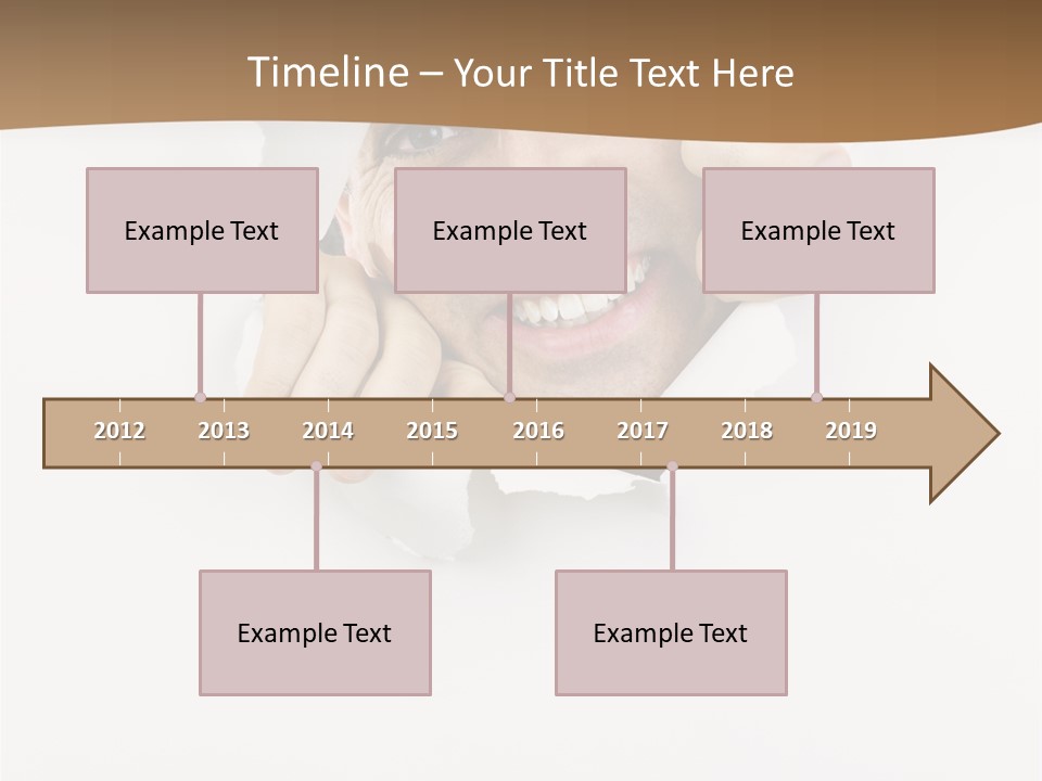 Curious Happy Handsome PowerPoint Template