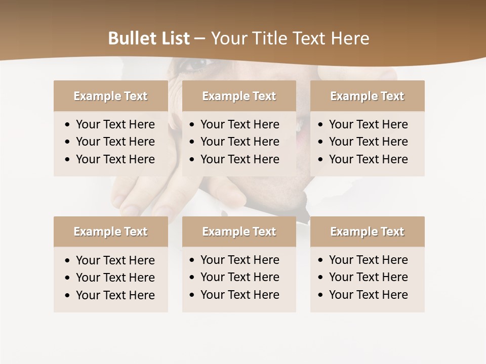 Curious Happy Handsome PowerPoint Template