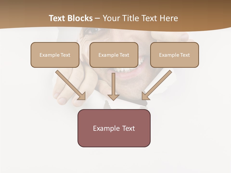 Curious Happy Handsome PowerPoint Template