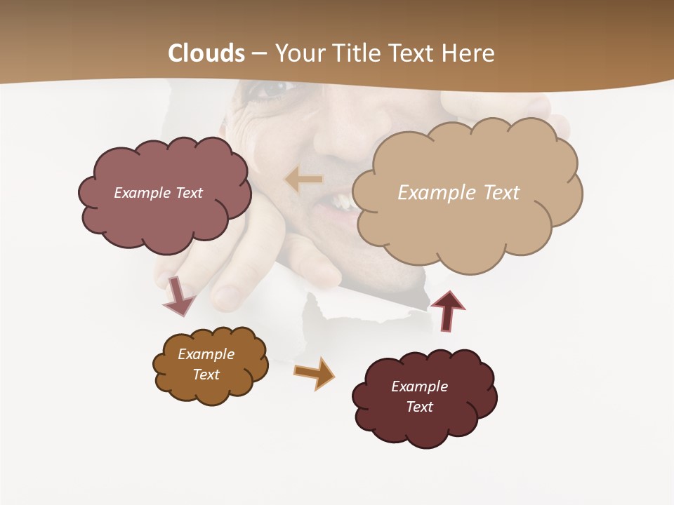Curious Happy Handsome PowerPoint Template