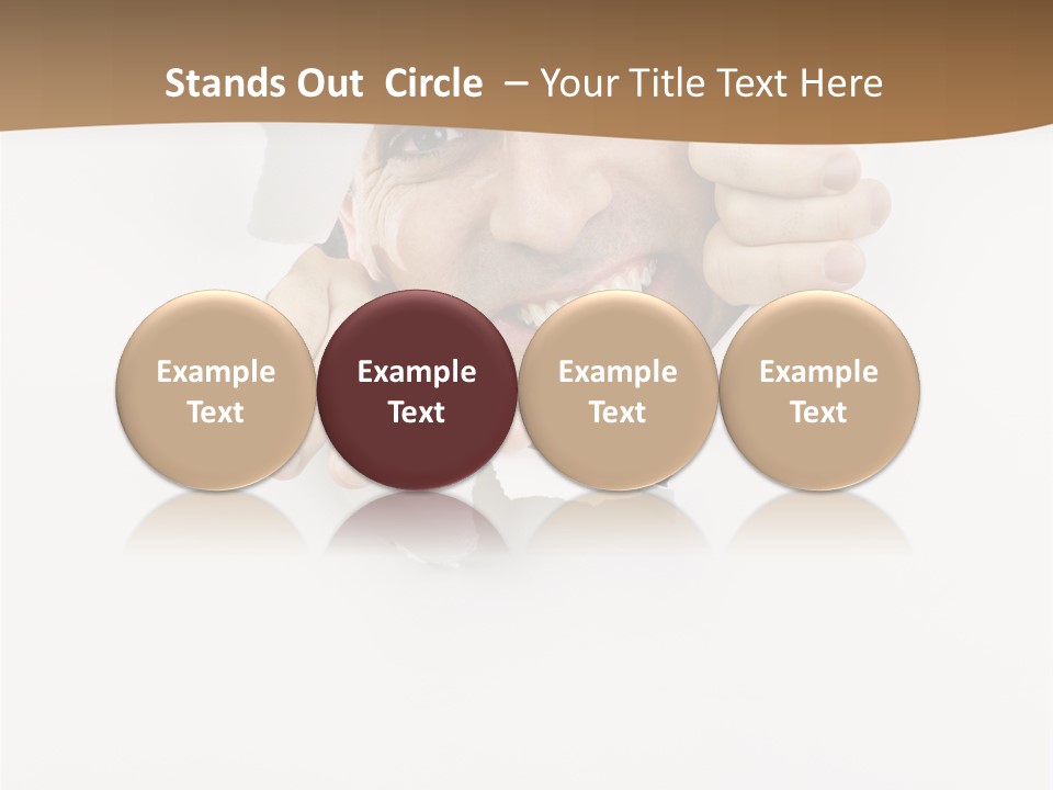 Curious Happy Handsome PowerPoint Template