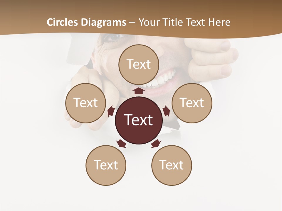 Curious Happy Handsome PowerPoint Template