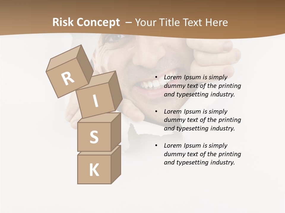 Curious Happy Handsome PowerPoint Template