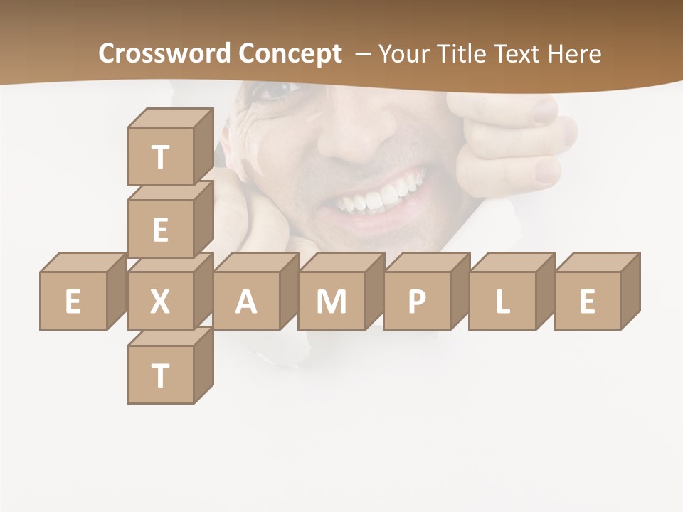 Curious Happy Handsome PowerPoint Template