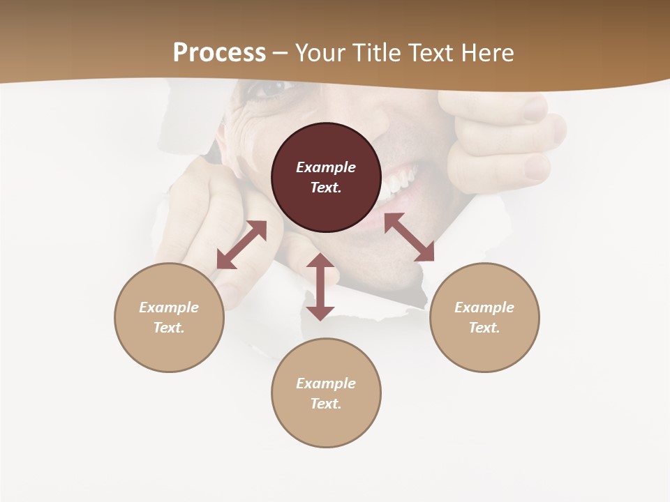 Curious Happy Handsome PowerPoint Template