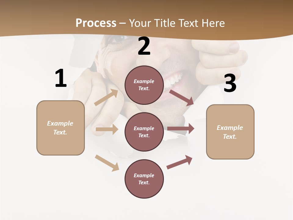 Curious Happy Handsome PowerPoint Template