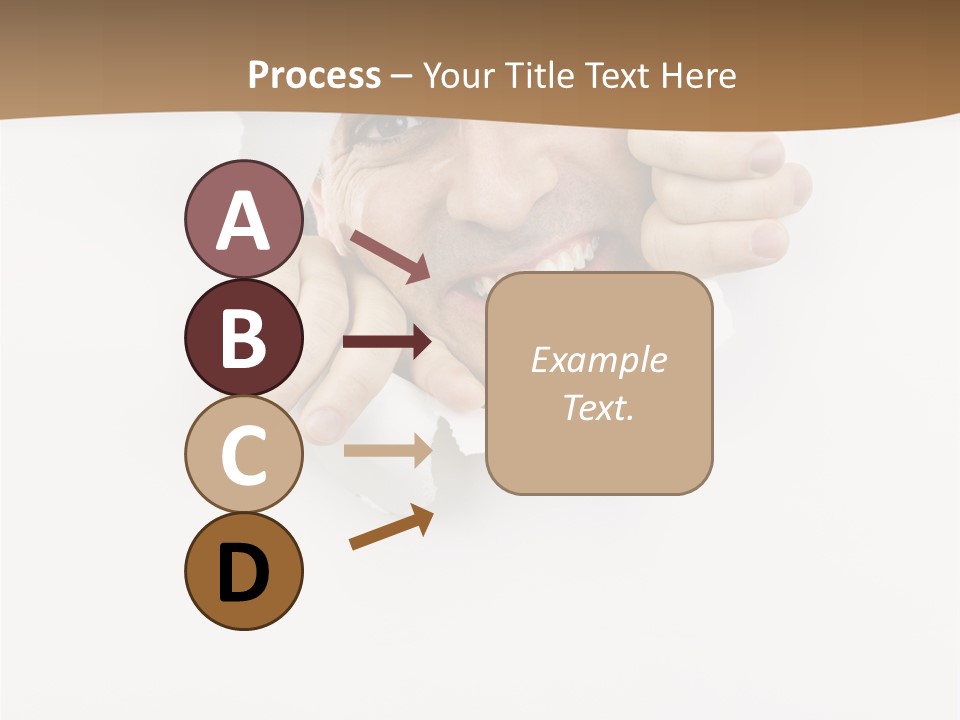 Curious Happy Handsome PowerPoint Template