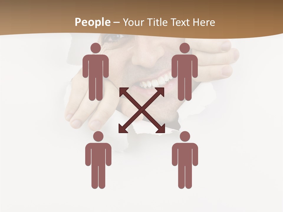 Curious Happy Handsome PowerPoint Template