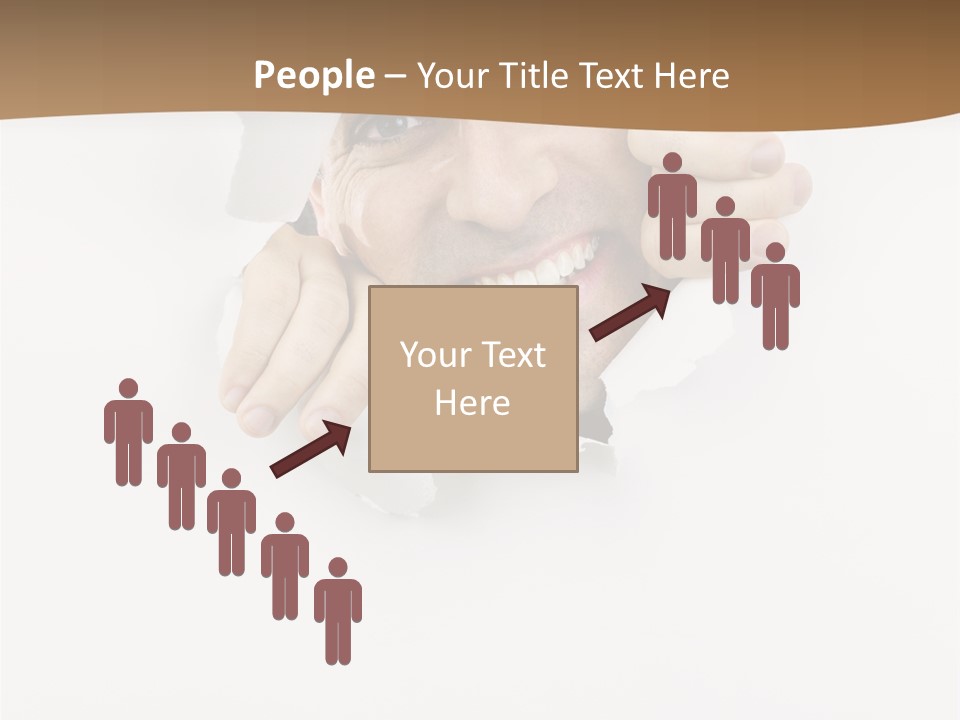 Curious Happy Handsome PowerPoint Template