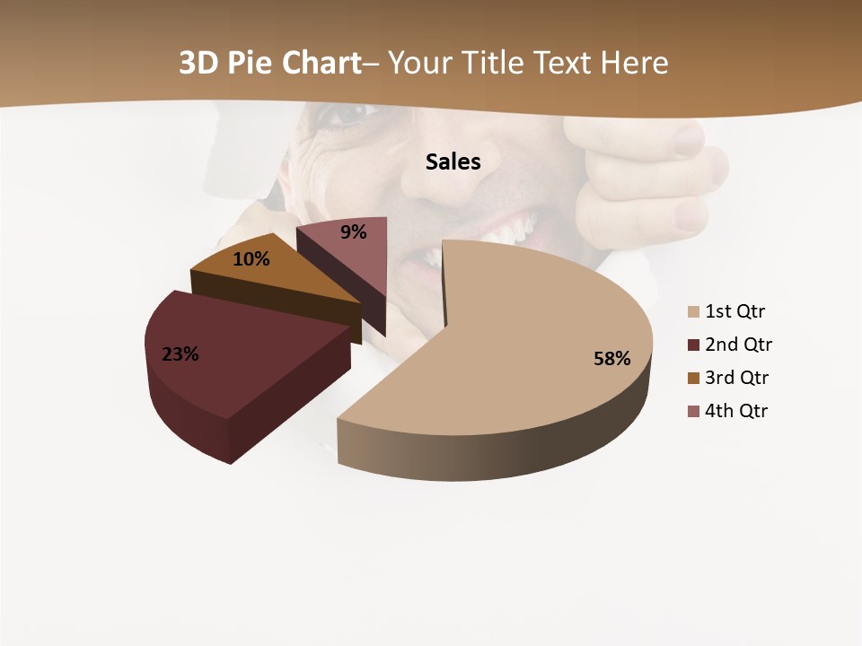 Curious Happy Handsome PowerPoint Template