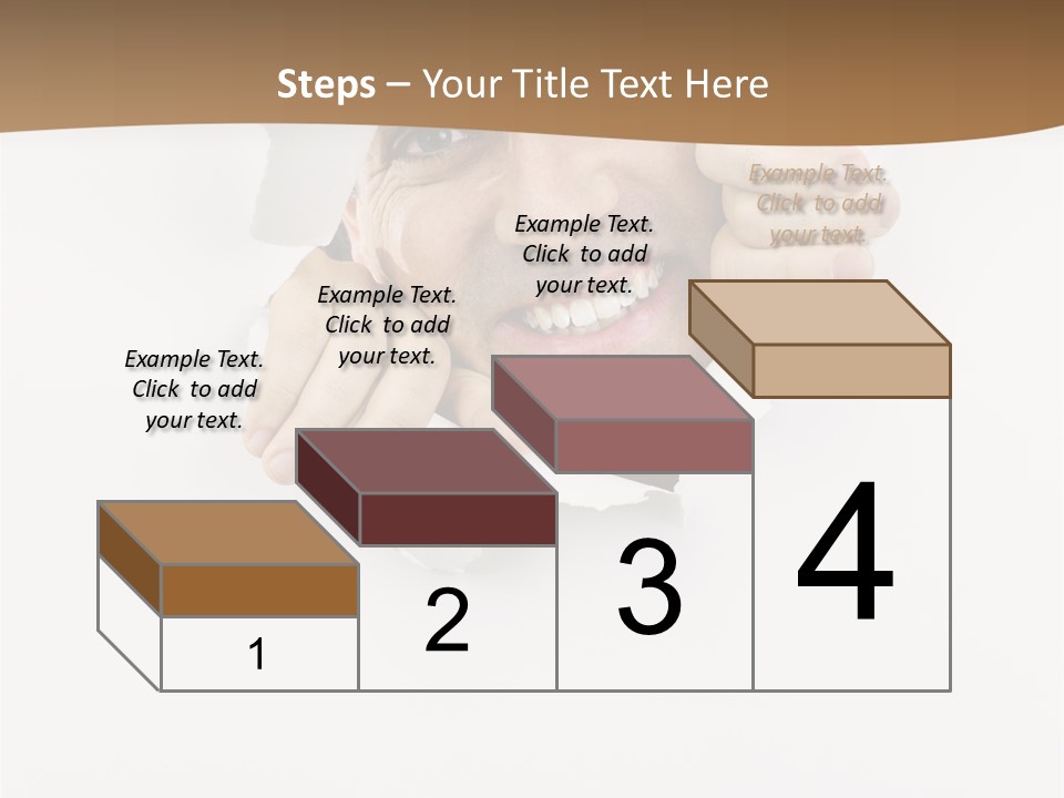 Curious Happy Handsome PowerPoint Template