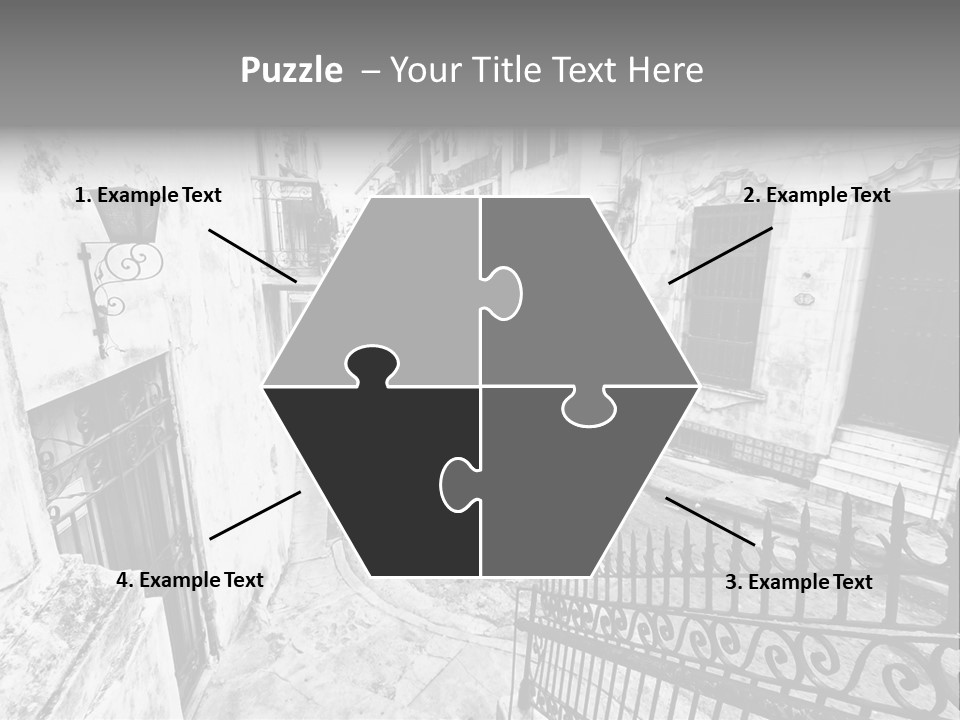 House Typical Damaged PowerPoint Template