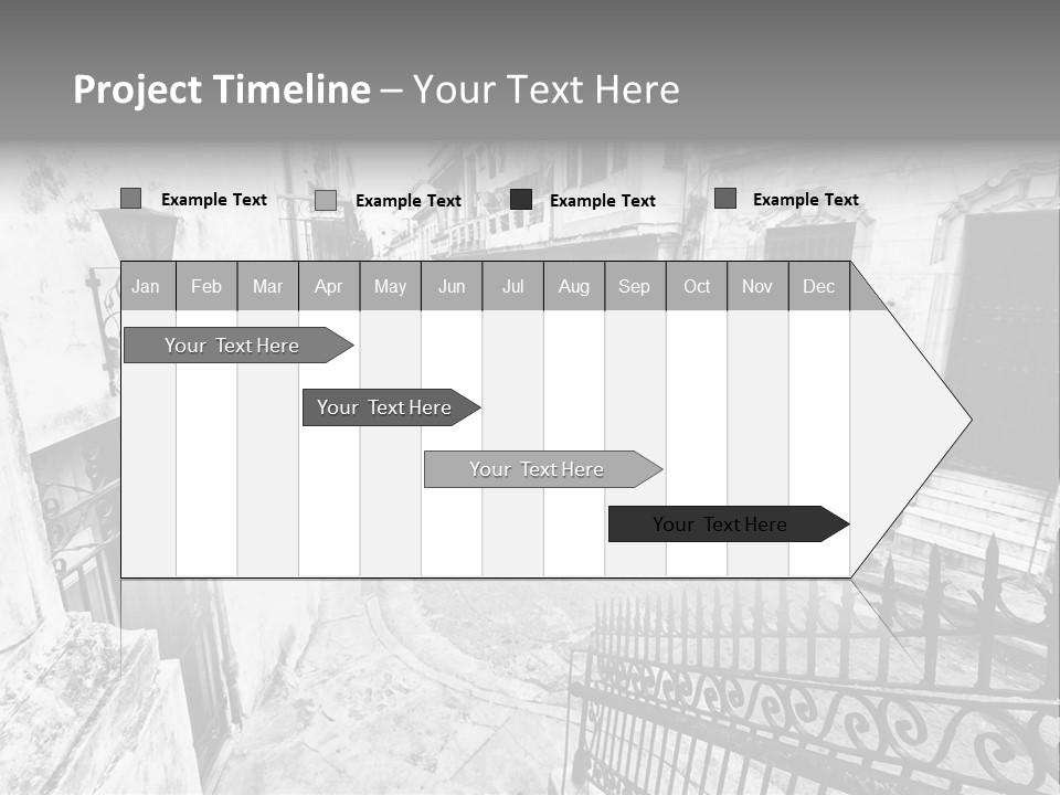 House Typical Damaged PowerPoint Template