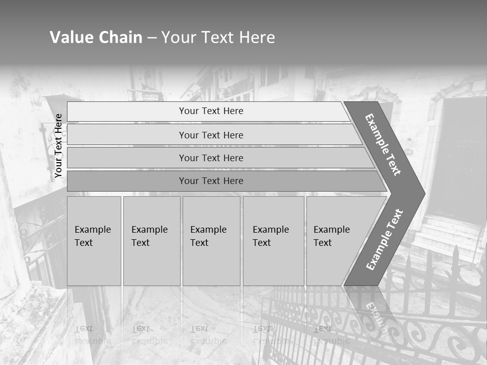 House Typical Damaged PowerPoint Template