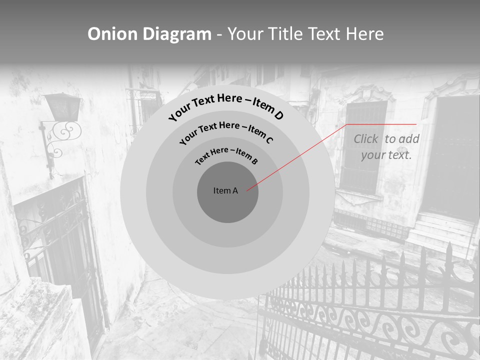 House Typical Damaged PowerPoint Template