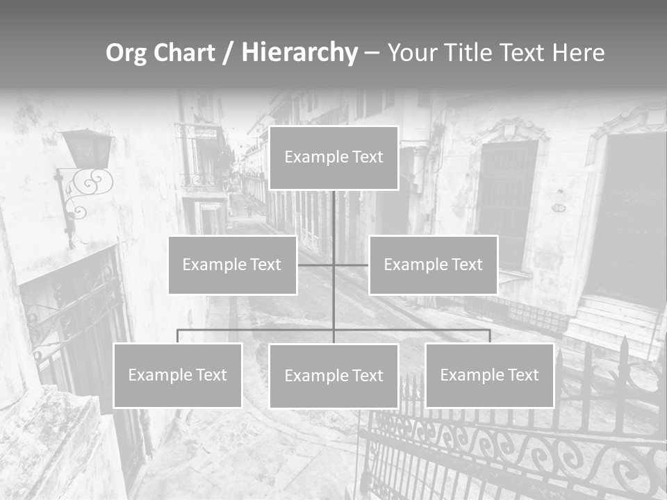 House Typical Damaged PowerPoint Template