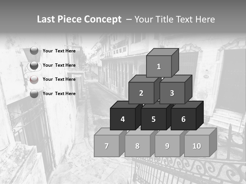House Typical Damaged PowerPoint Template