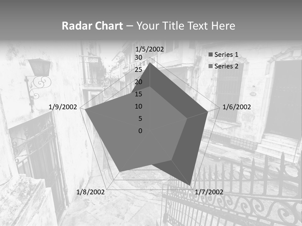 House Typical Damaged PowerPoint Template