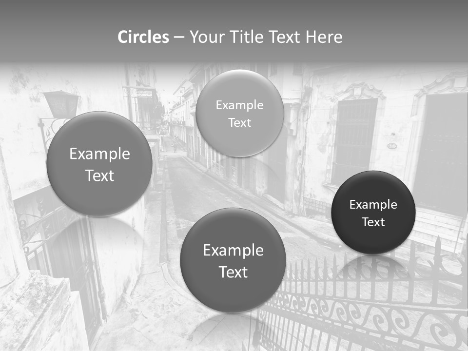 House Typical Damaged PowerPoint Template