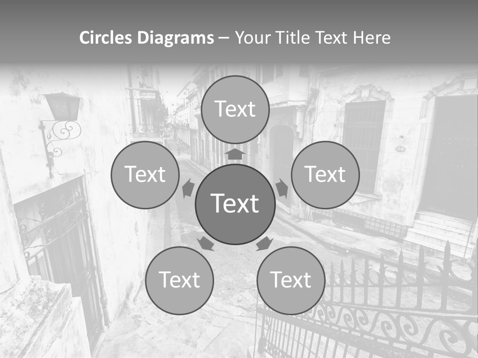 House Typical Damaged PowerPoint Template