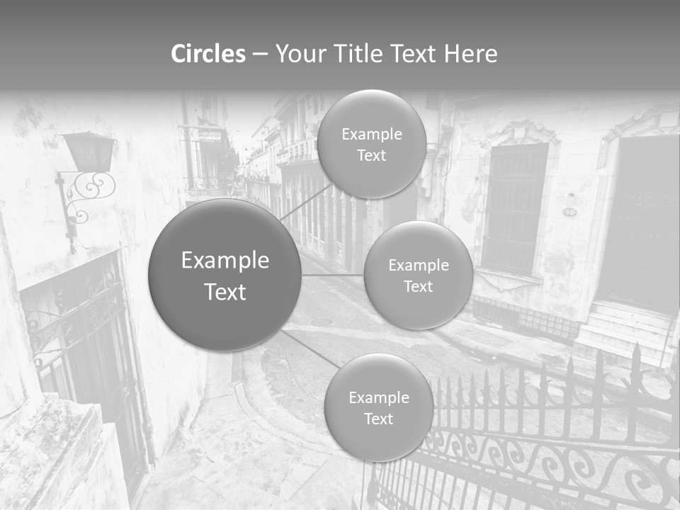 House Typical Damaged PowerPoint Template